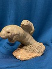Vtg Manatee Resin Figurine Sculpture Fugure Manatees Decorative Marine Mom Baby — photo 1