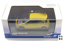 Miniature Car 1/43 Renault Megane 2008 RS R26-R Yellow Black