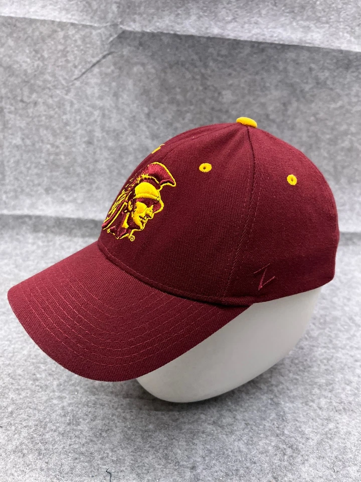 USC Trojans Zephyr Hat Cap Fitted Adult Small Red Yellow Acrylic Blend NCAA - Image 4 of 4