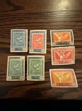 SPAIN 1930 GOYA SEVILLE EXHIBITION 7 Stamps As Shown In Photo