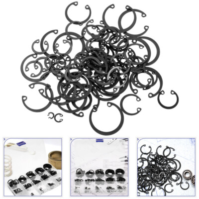 Set Ring Clip Siding Clip External Retaining Ring Heavy Duty Assortment Circlip