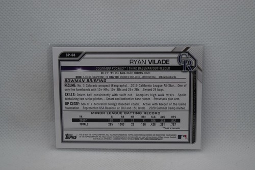 2021 Bowman Prospects and Rookies Select Your Future Stars - Free Shipping! - Picture 115 of 237