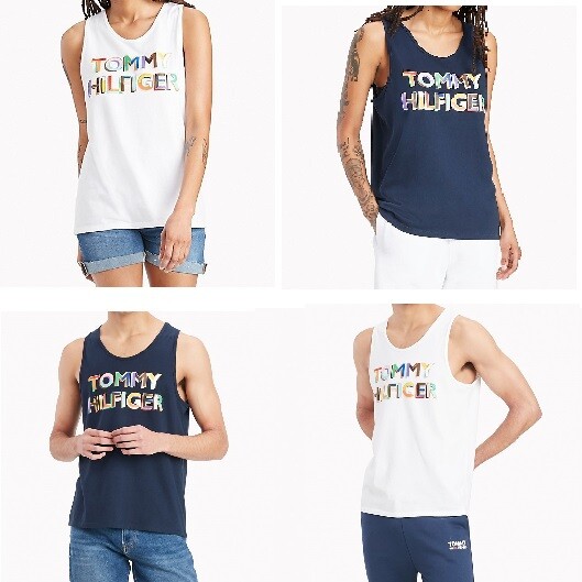 NWT Men's Tommy Hilfiger Essential Pride Tank Tee (T) Shirt Top   M L
