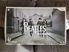 The Beatles Rock Band Wii Bundle *Read Description* *Good Condition*