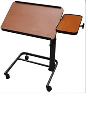 PLATINUM HEALTH Acrobat Overbed Laptop Table Split Side Tilts Height Adjustable