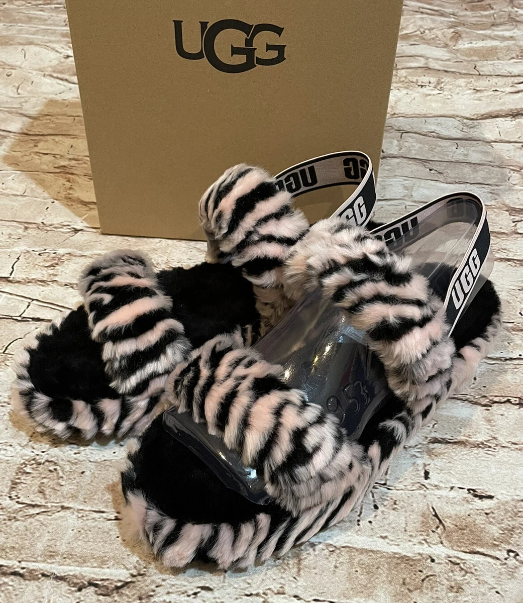 Tijgerprint slippers shop