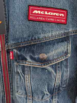 🔥RARE!🔥 Levi's X McLaren Racing Heritage Medium Indigo Trucker