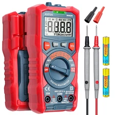 Astroai Multimeter Tester, TRMS 4000 Counts Volt Meter Auto-Ranging Ohmmeter Dig