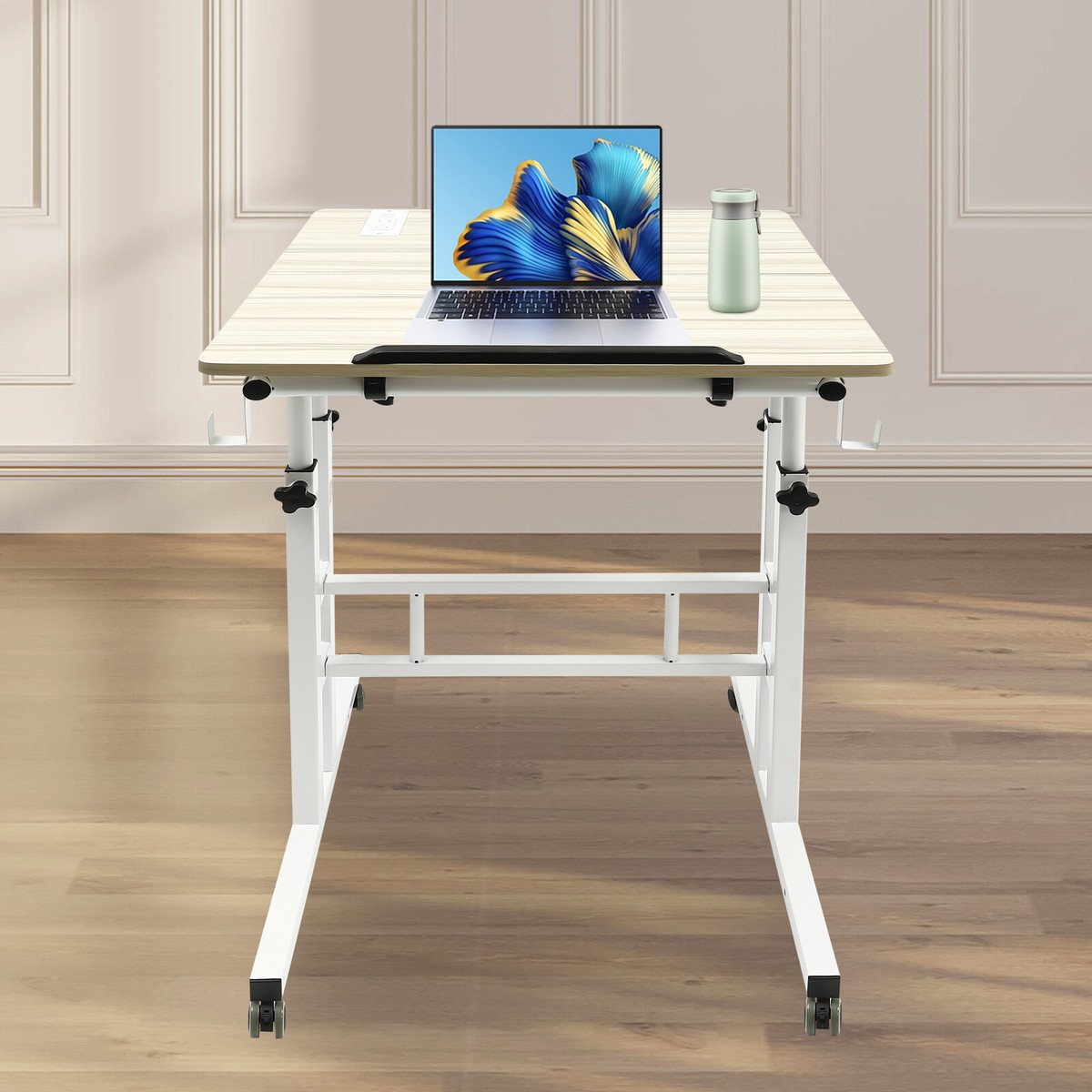 Mobile Stand up Desk Small Adjustable Standing Desk With Mobile Stand up Desk Small Adjustable Standing Desk With