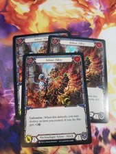 3x Infuse Alloy Blue Foil Playset Bright Lights Flesh and Blood FAB