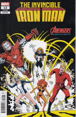The Invincible Iron Man Nr 12 Variant Cover B Neuware 2023 new Marvel