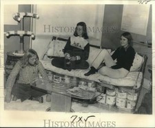 1975 Press Photo Students of Tulane University School of Architecture