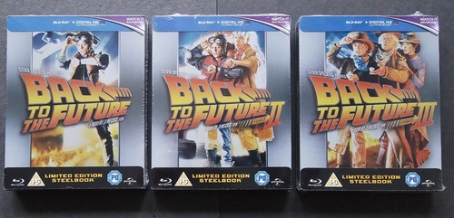 Back to the Future Trilogy Steelbook - Retour vers le Futur Trilogie | eBay