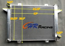 Aluminum Radiator For 1989-1993 Dodge D250 D350 W250 W350 5.9l Cummins