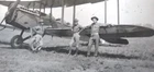 WW1 or WW2 Era Bi-plane 3 Photo Lot Airplanes with Crew Military History