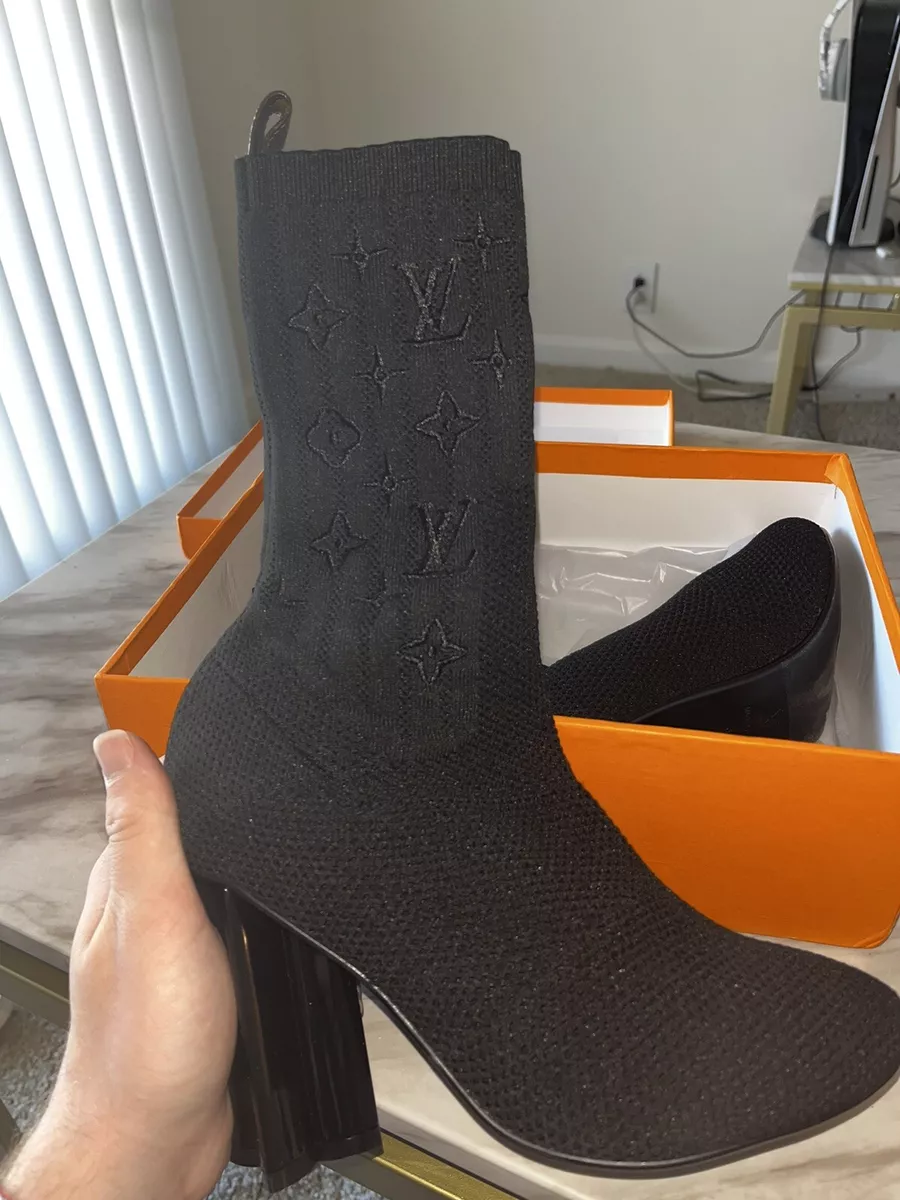 Louis Vuitton Silhouette Sock Boots For Women's