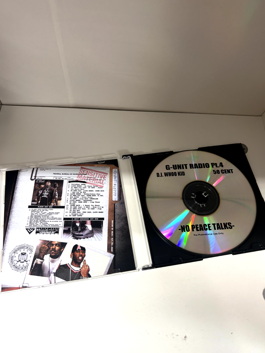 RARE DJ WHOO KID 50 CENT G-UNIT RADIO 4 NO PEACE TALKS NYC PROMO