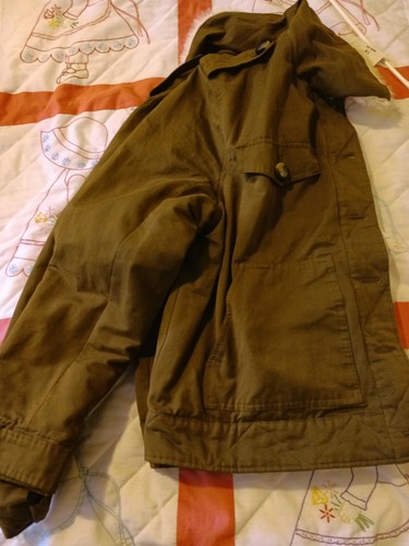 jacket forever 21 women PLUS . WINTER OUTWEAR/JACKET. OLIVE/MULTI - Picture 3 of 6