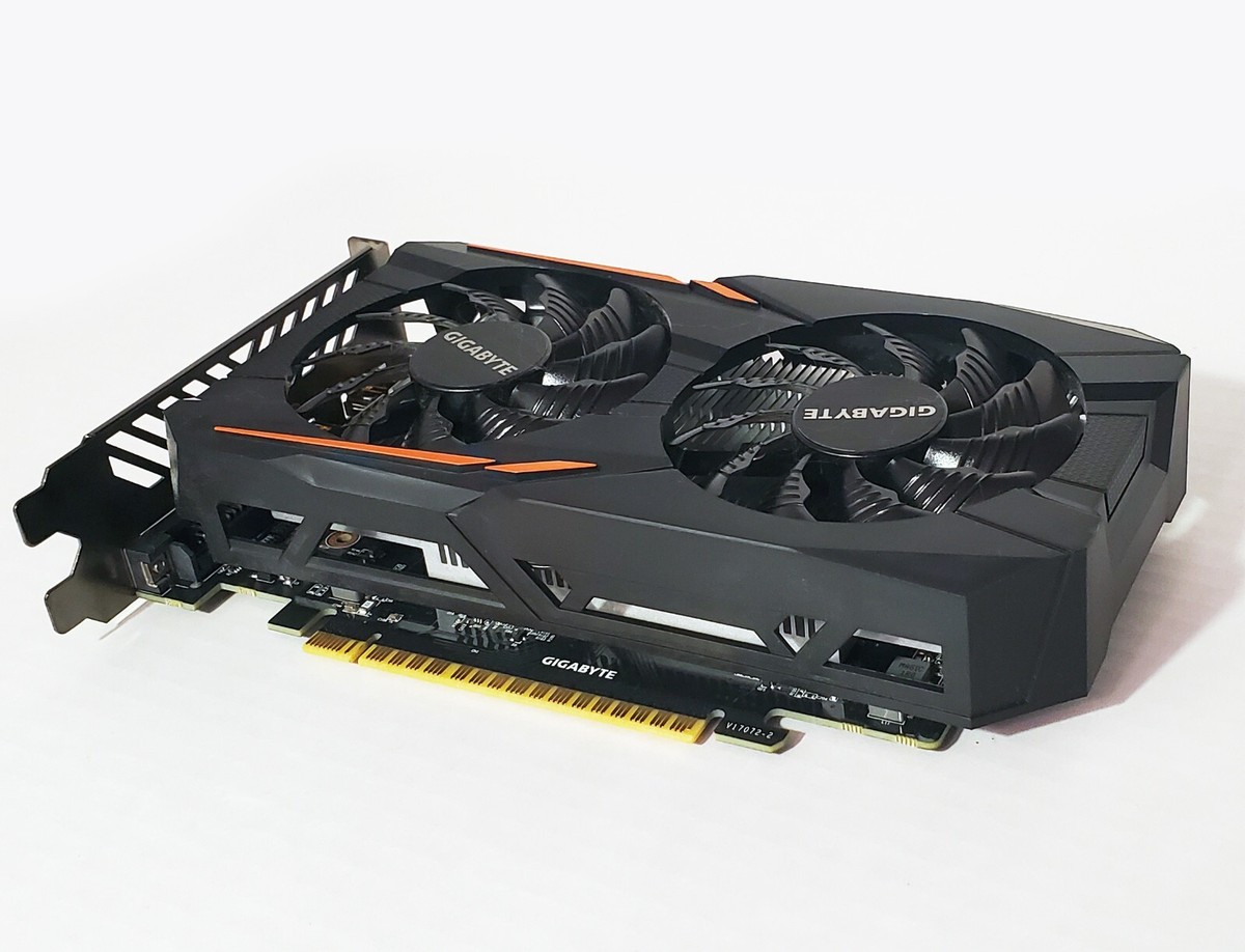 GeForce GTX 1050 Gigabyte WINDFORCE OC 2G Graphics Card | eBay