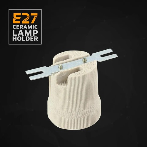 KERAMIK Porzellan ES27 E27 EDISON SCHRAUBE Glühbirne Lampenhalter Lampenhalter - Bild 10 von 54