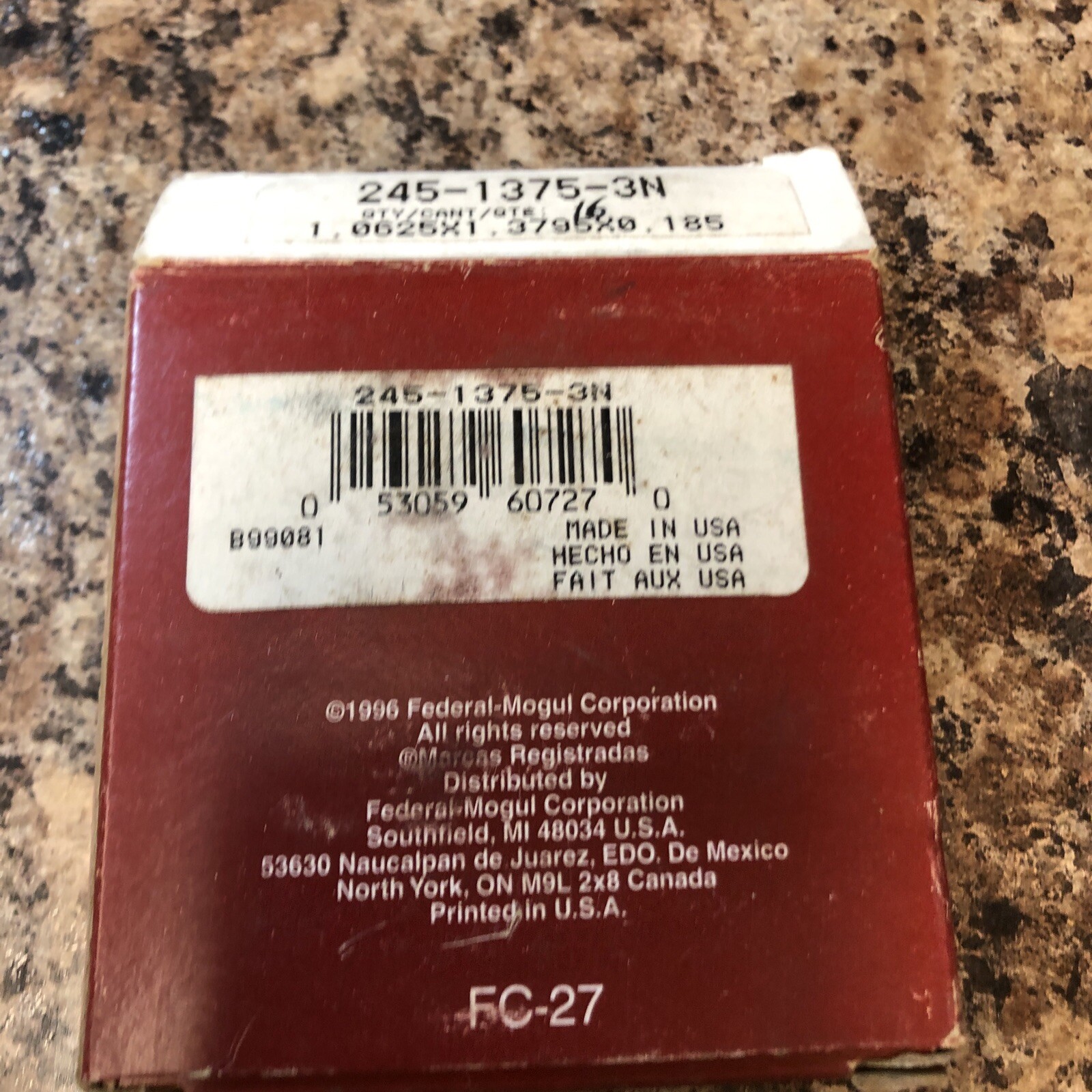 NOS 24513753N Sealed Power Valve Seat Set Of 16 F+S! eBay
