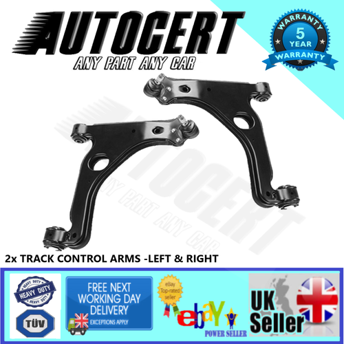 VAUXHALL ASTRA H 20052010 FRONT LOWER SUSPENSION CONTROL ARMS / WISHBONES L + R eBay