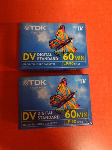 Lot De 3 Cassettes Audio Vierges TDK AD90 – Neuves Sous Blister