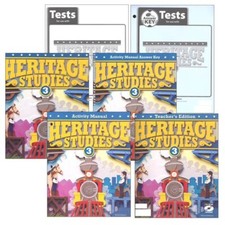 BJU Bob Jones 3rd grade Heritage Studies 3 St...