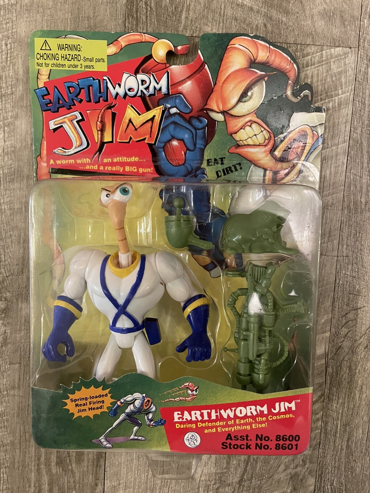 最安値に挑戦】 レア EARTHWORM アースワームジム フィギュア JIM