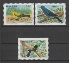 BRAZIL 1978 SG 1710/1712 MNH