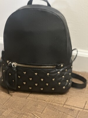 ECOSUSI Mini Backpack Women Leather Small Backpack Purse for Ladies cute Pom Boo