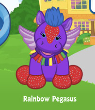 Webkinz Rainbow Pegasus Virtual Adoption Code Only Messaged Webkinz Pegasus Code