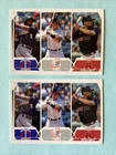 Two Luis Arraez, Aaron Judge, Xander Bogaerts Baseball Cards