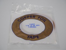 1/8" EDCO 1.25 mil Copper Foil Tape
