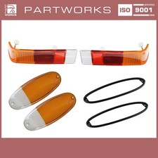 Blinker + Rücklichtglas für PORSCHE 914 Rückleuchte VORNE HINTEN SET