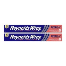 Reynolds Wrap Aluminum Foil 30 Sq Ft Pack of 2  30 Sq Ft Pack of 2 