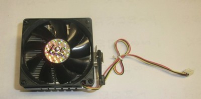 CPU Lüfter ICE Cooler 80mm x 80mm 12 VDC 0,2 A mit Alu Kühlkörper