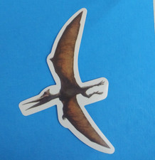 Cool Fun Jurassic Dinosaur Sticker 3.5" x 2.18" D 