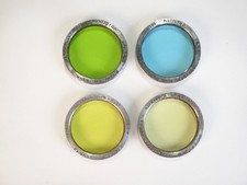 Four 4 Rollei Filters for TLR Cameras with Bayonet l Taking Lens Mount