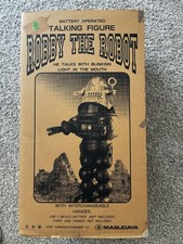 Masudaya Robby the Robot Talking Figure Model Kit Vintage Japan 16" w/ Box. 1997