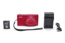 MINT Nikon Coolpix S9500 Red 18.1MP 22x Compact Digital Camera from Japan