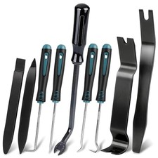 9 Pcs Auto Trim Removal Tool Kit - Plastic Pry Tool for Door Panel Dashboard