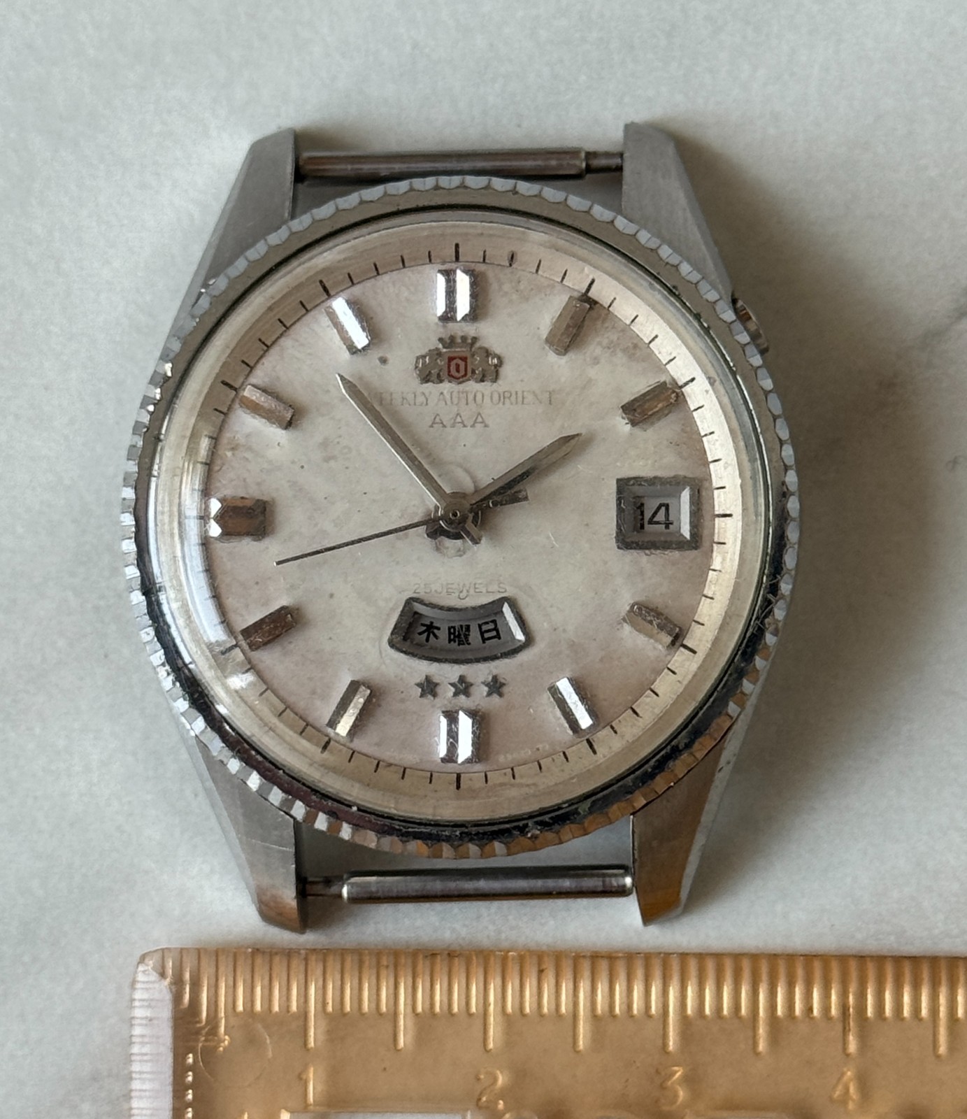 Serviced ORIENT Weekly Three Aces AAA Swimmer 25J… - image 9