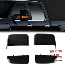 1 Pair Tow Mirror Cap Cover Fit 2014-2019 for Chevy Silverado GMC Sierra 1500