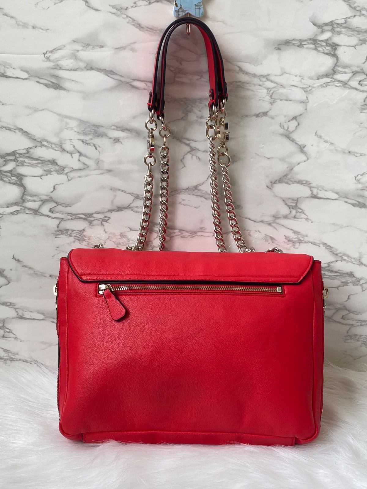 Rare 2018 Guess Regina Double shoulder strap cross body image 2