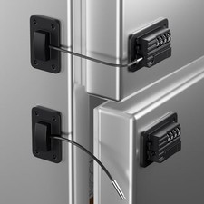 Refrigerator Lock Combination Safety Lock for Fridge Drawer Cabinet - 2 Packs