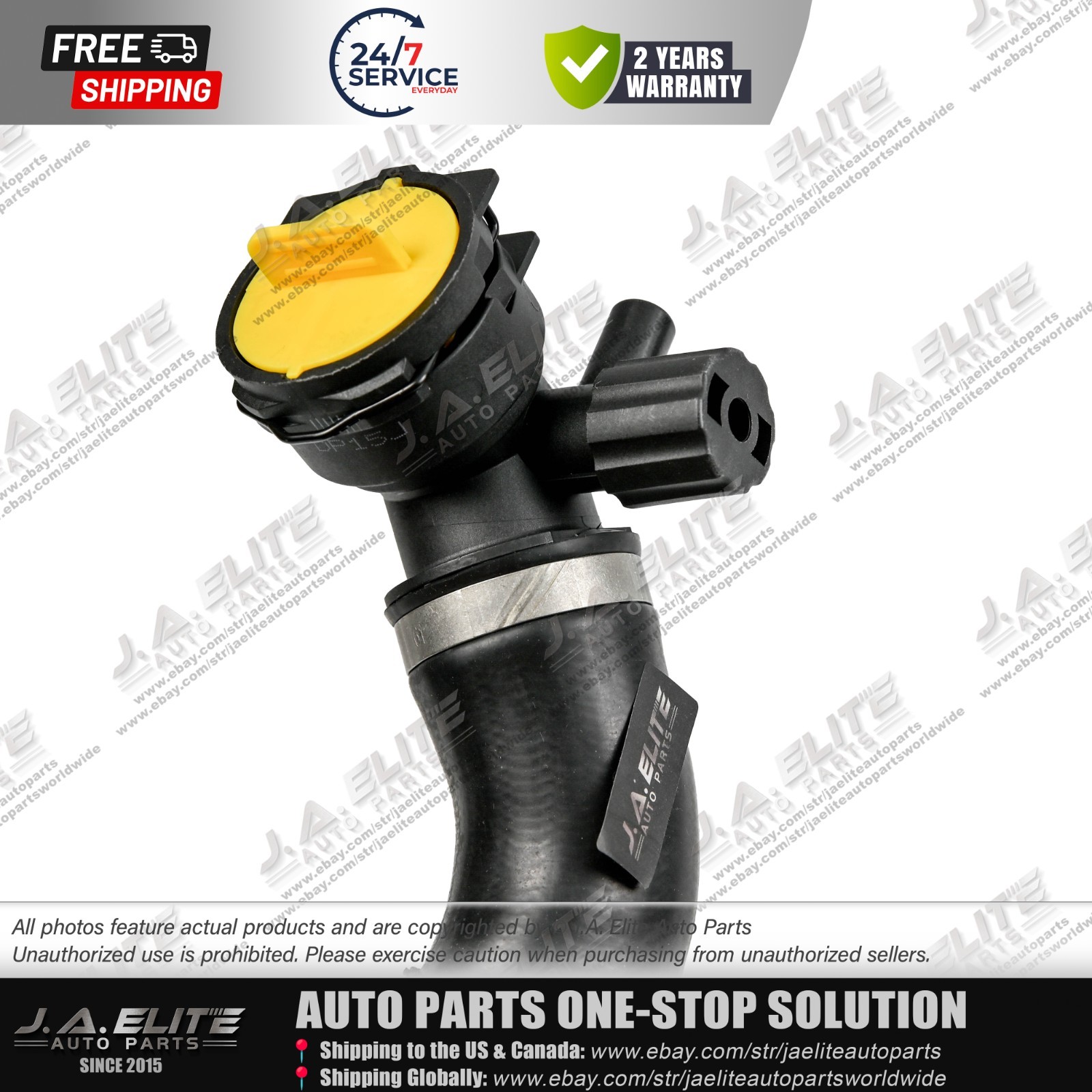 Bentley Continental Flying Spur 2004 Lower Coolant hose P/N 3W0122101C