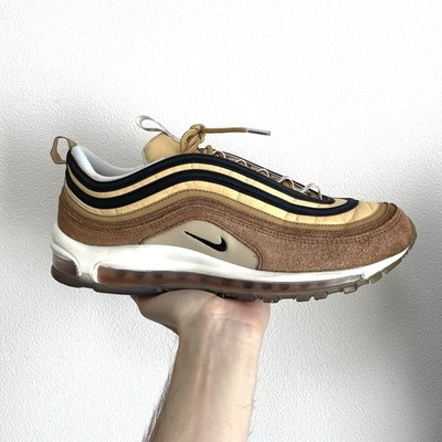 Nike Air Max 97 Shipping Barcode Ale Brown Brown Mens US 11 UK 10 921826-201