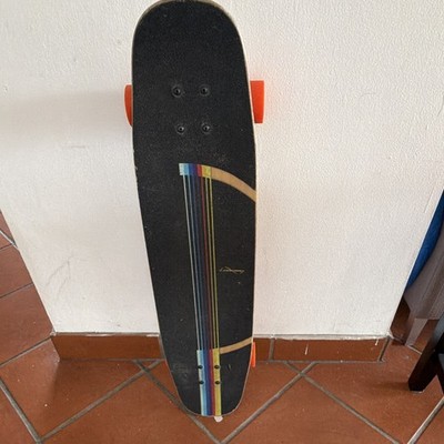 Loaded Chinchiller Complete Longboard Skateboard w/ Trucks, Orange Wheels