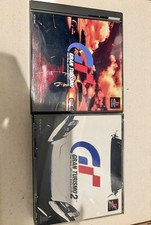 Gran Turismo 1&2 PS1 Game Lot NTSC-J Import BOTH CIB W/ MANUALS